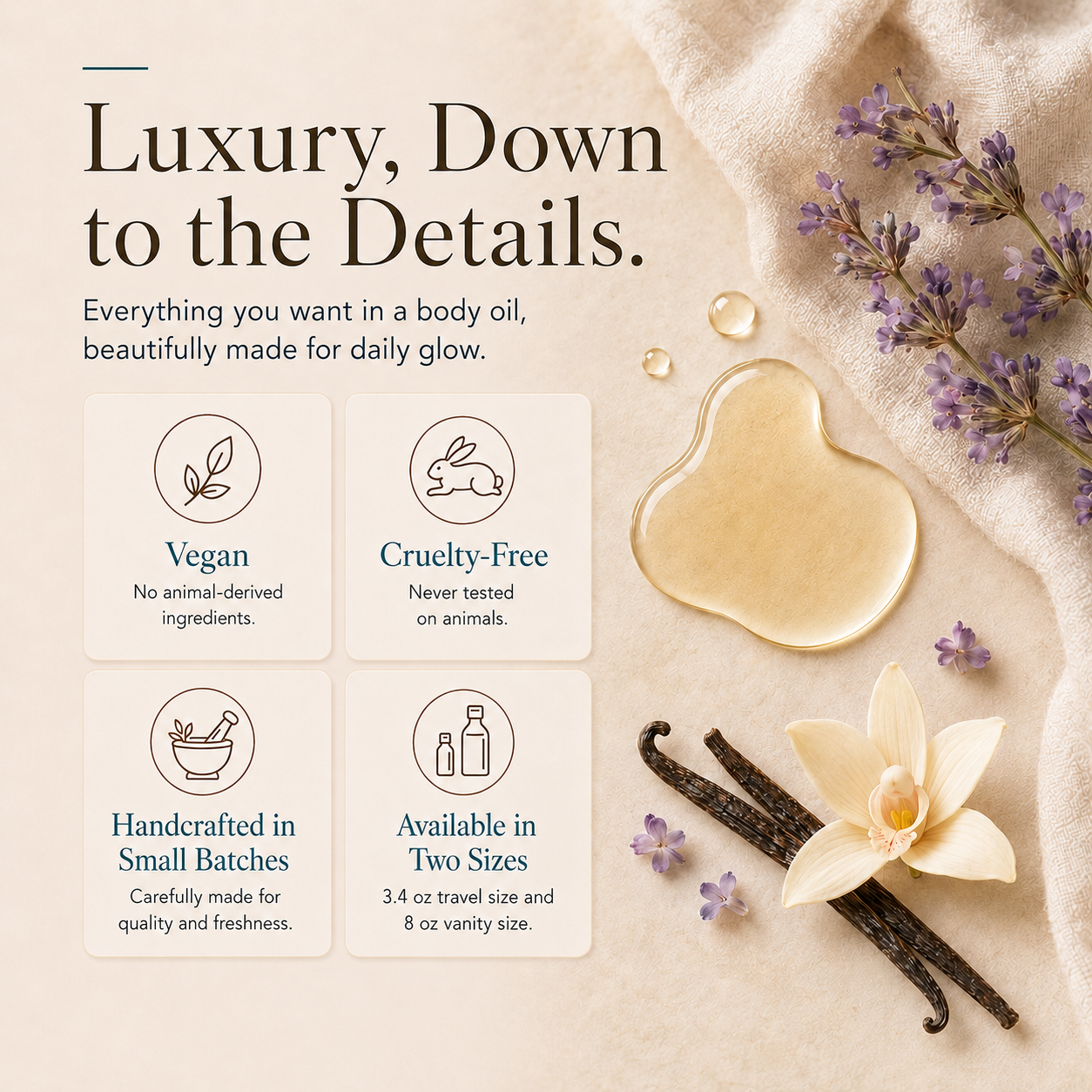 Violet Dusk - Enriching Body Oil